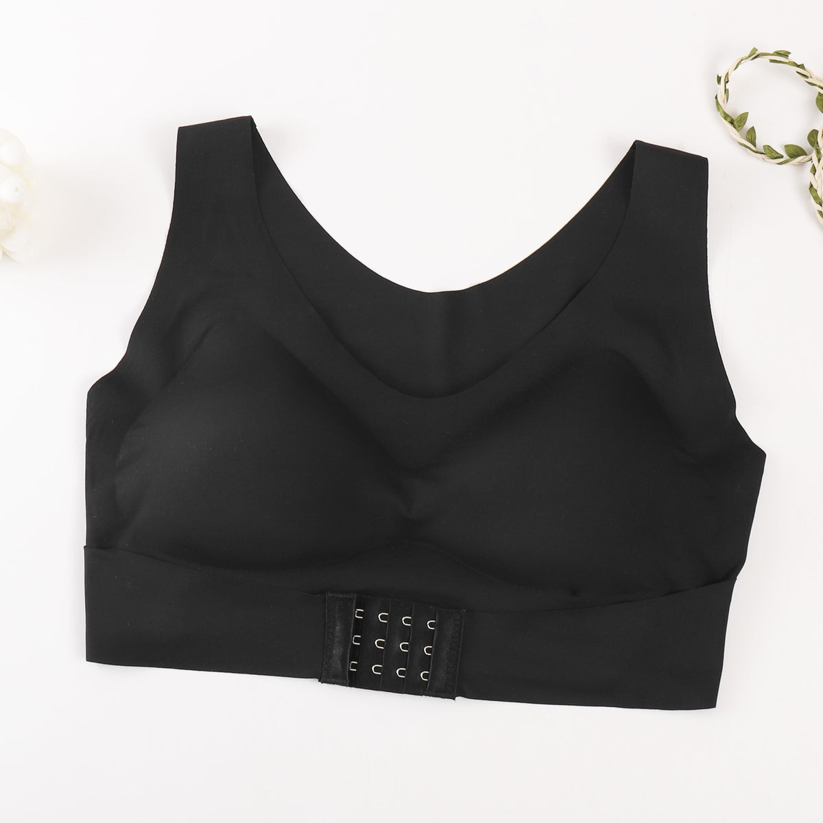 Brassière de sport à bonnets fixes