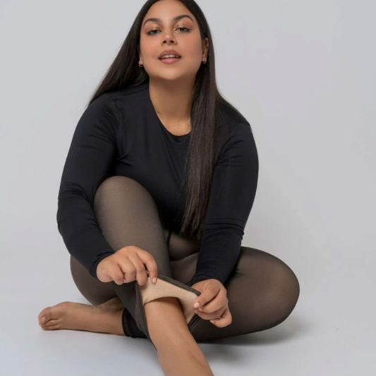 THE SOOVEA - Gevoerde Thermo Legging met Shapewear Effect