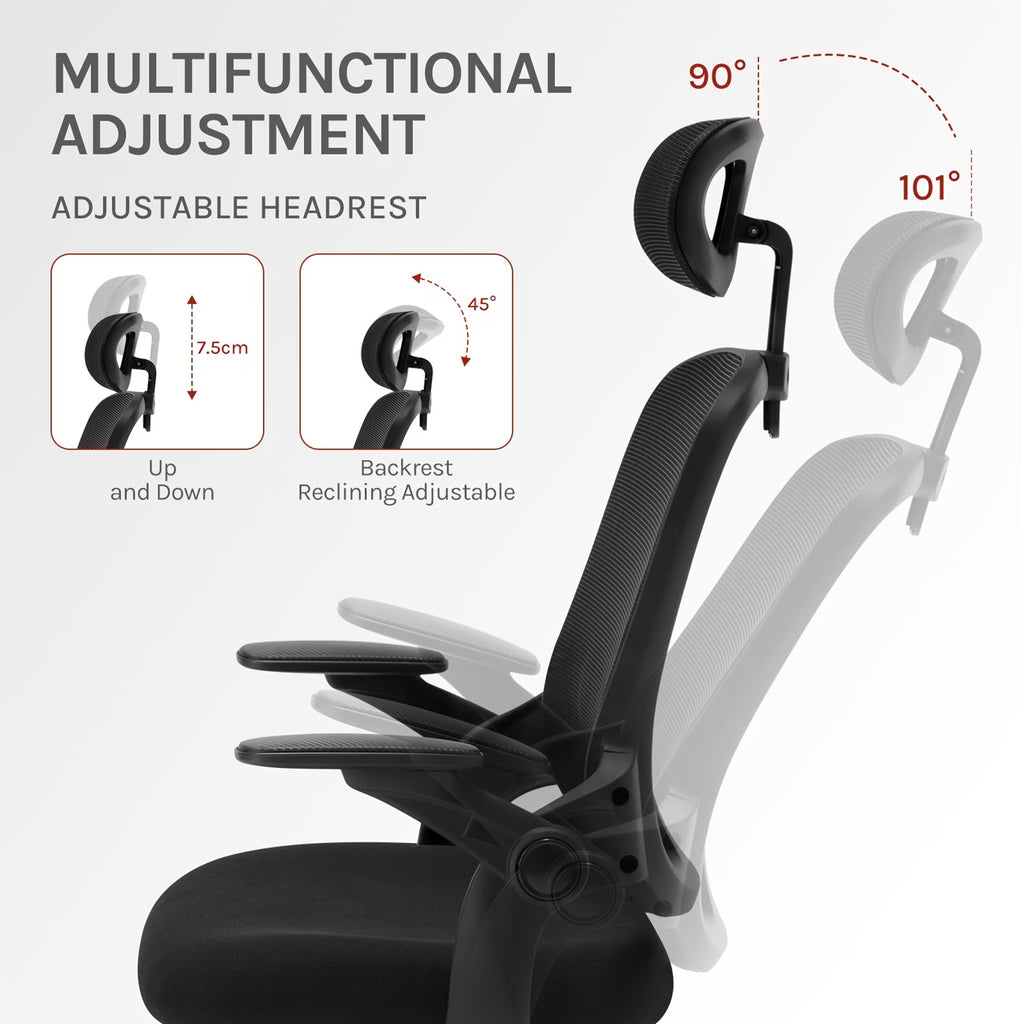 Kara | Chaise de bureau ergonomique