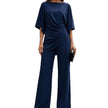Ensemble femme chemise et pantalon large
