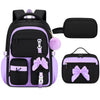 Sac à dos scolaire multipoches