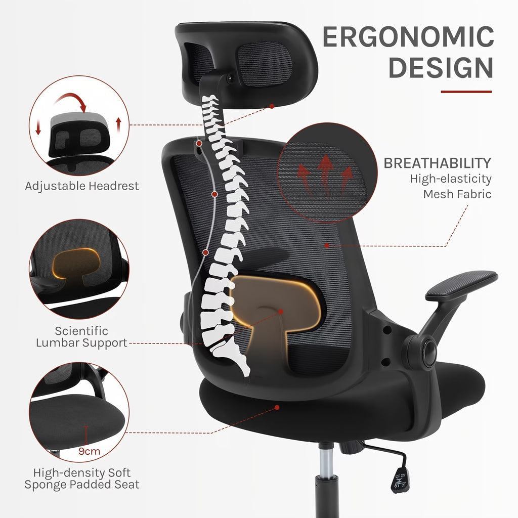 Kara | Chaise de bureau ergonomique