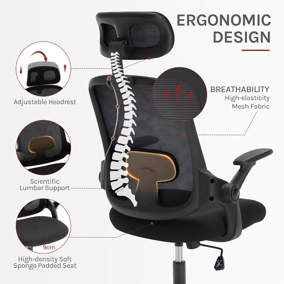 Kara | Chaise de bureau ergonomique