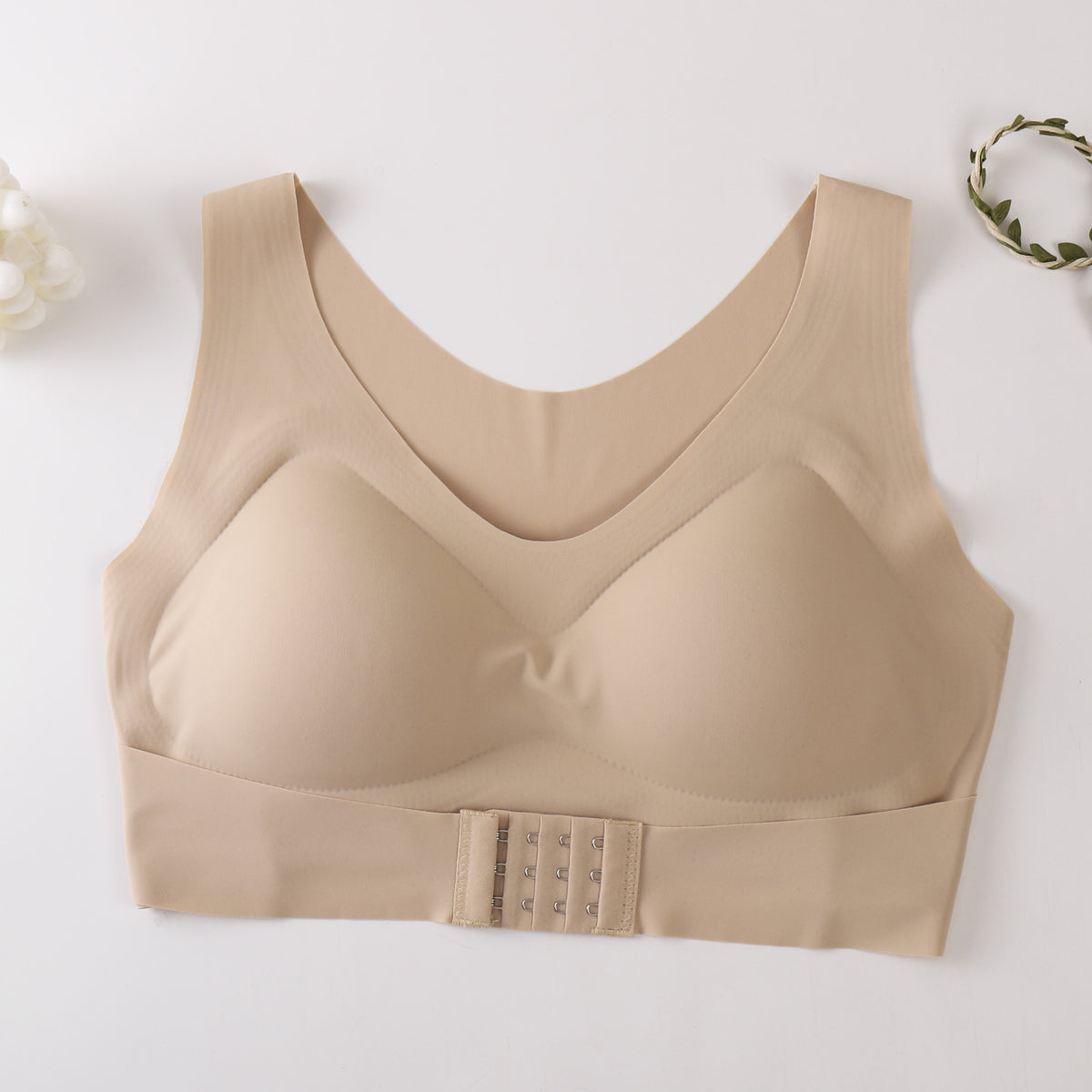 Brassière de sport à bonnets fixes