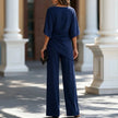 Ensemble femme chemise et pantalon large